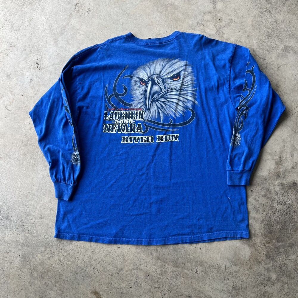 Laughlin Nevada River Run Shirt 2009 y2k Tee Sleeve hit mens size XXXL